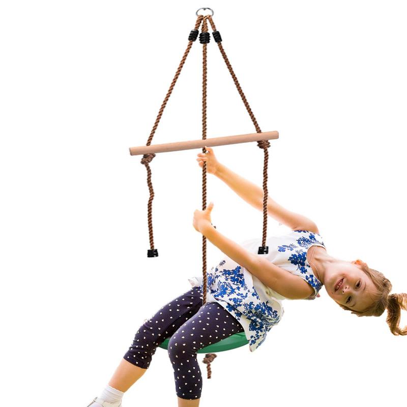 Kids Outdoor Monkey Bar Set - Climbing Rope Swing Monkey Bar Swing