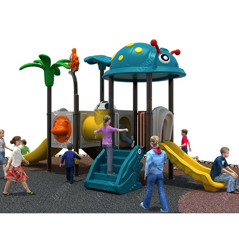 Kids Outdoor Playground - Factory Price Kids Slide Amusement Park