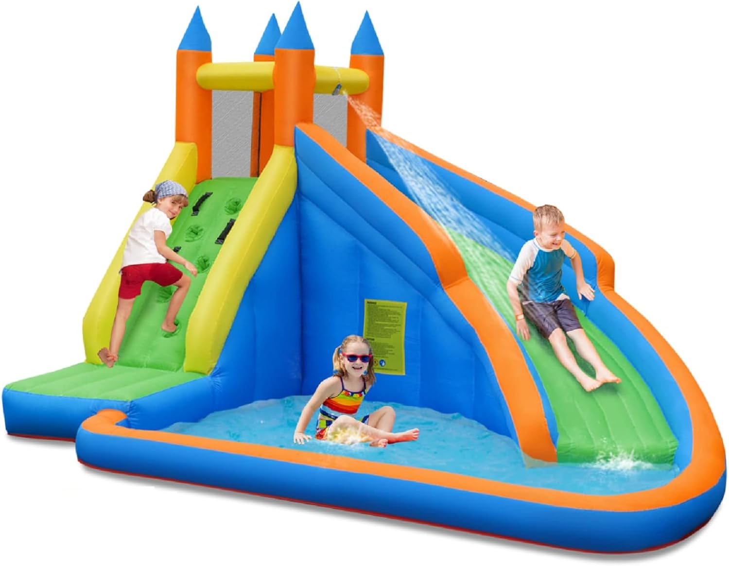 Kids Outdoor House - Giant Inflatable Water Park Bouncy House