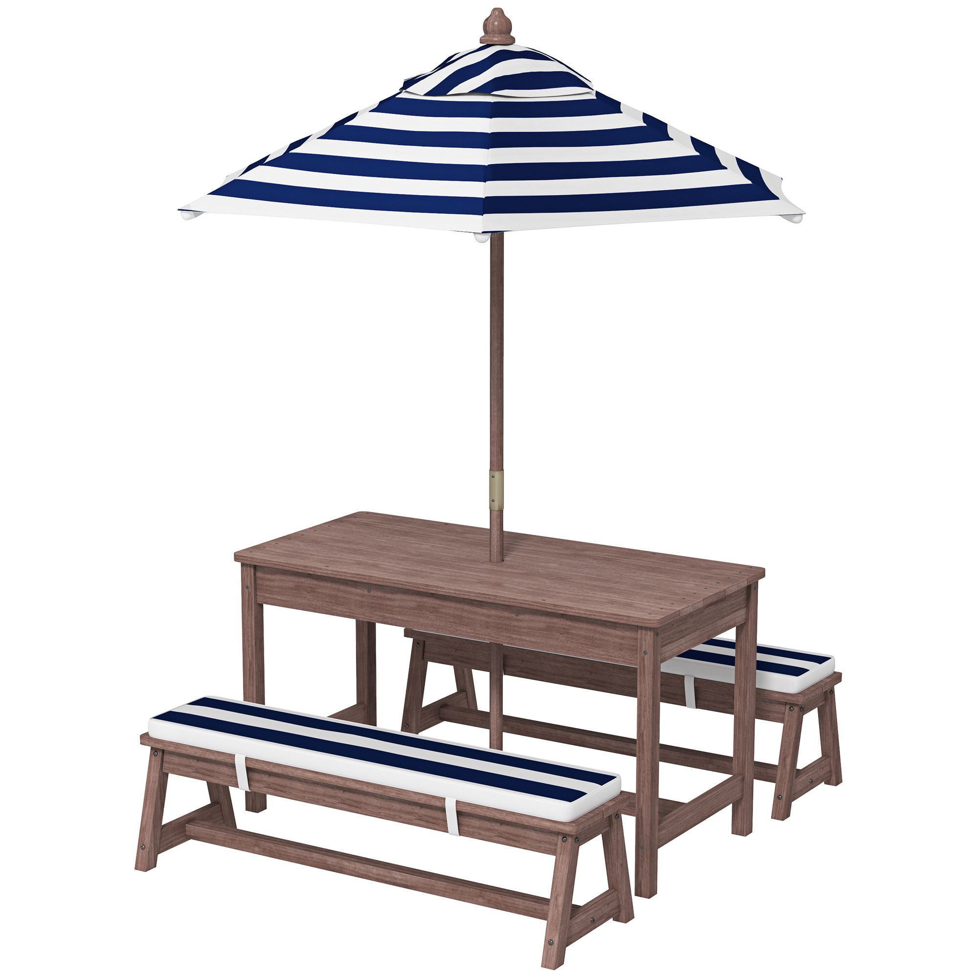 Kids Outdoor Umbrella For Table - Outdoor Wooden Kids Picnic Table &