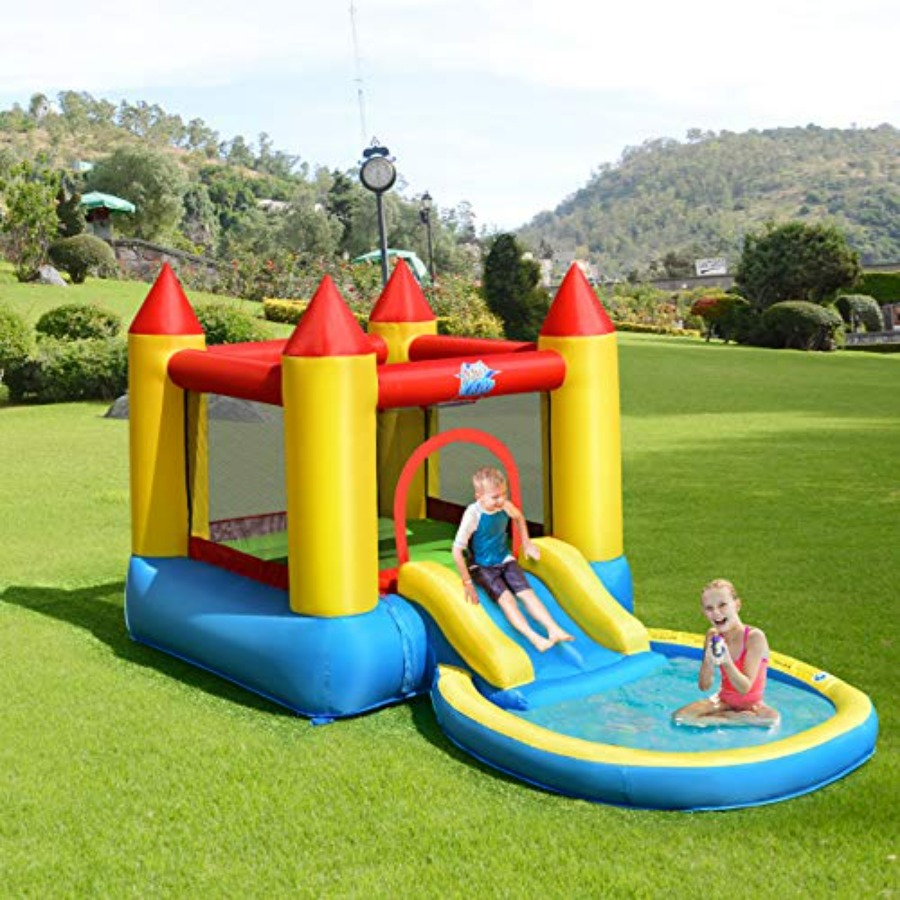 Kids Outdoor House - Outdoor backyard inflatable bounce house for