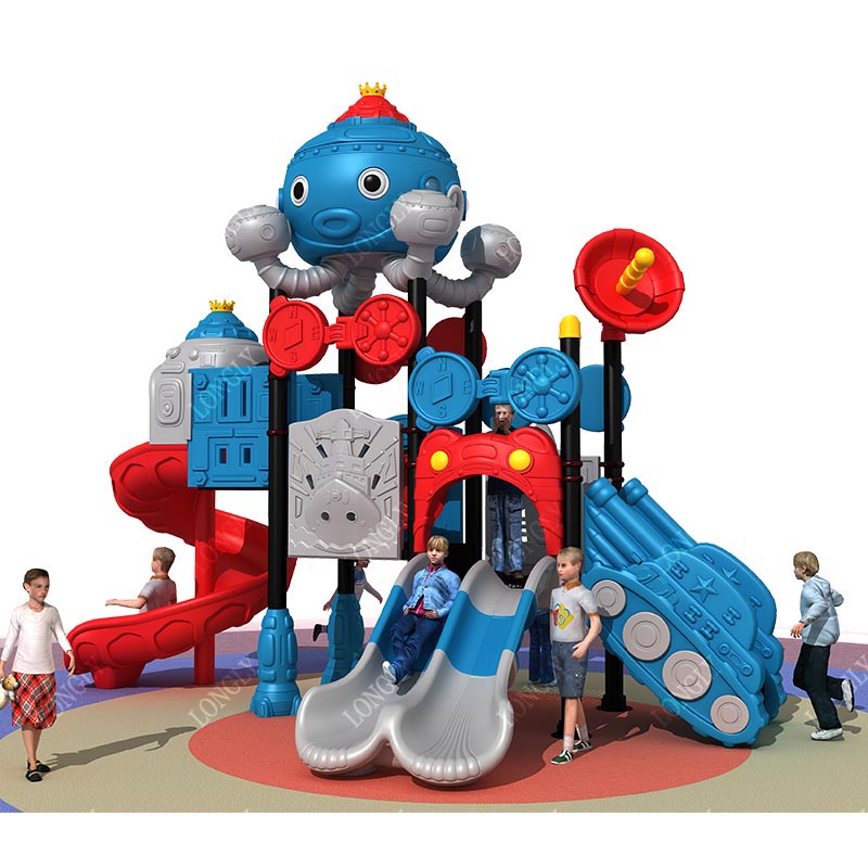 Kids Outdoor Playground - China Factory Kids Plastic Slide for