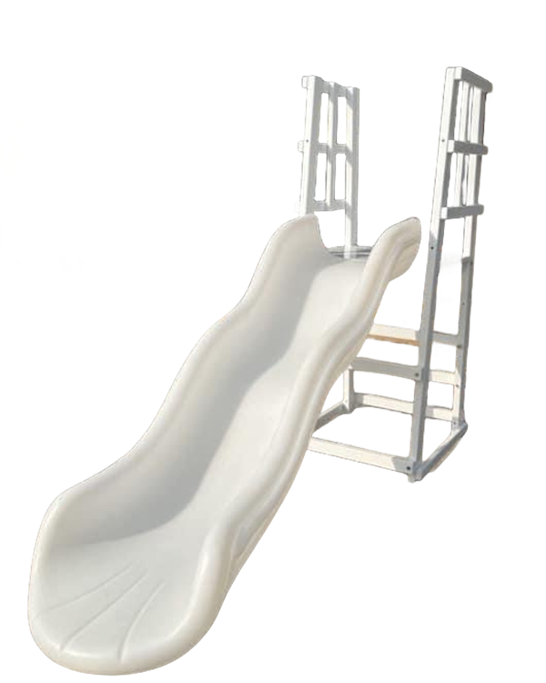 Kids Outdoor Furniture Set - Hot Sale White Double Slide Indoor