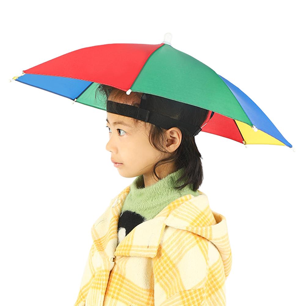 Kids Outdoor Umbrella - Umbrella Hat For Kids Child Foldable