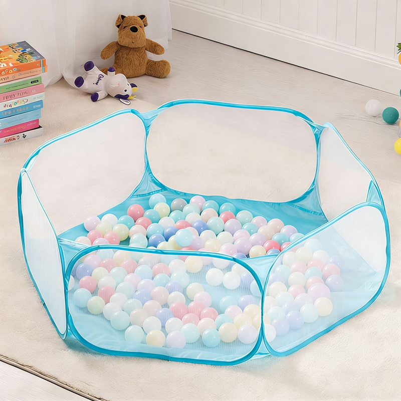 Kids Outdoor Clubhouse - 1.2M Ball Pit Ball Pool Foldable