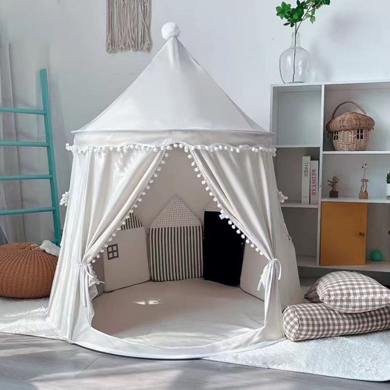 Kids Outdoor Clubhouse - Large Teepee Tent for Kids Folding
