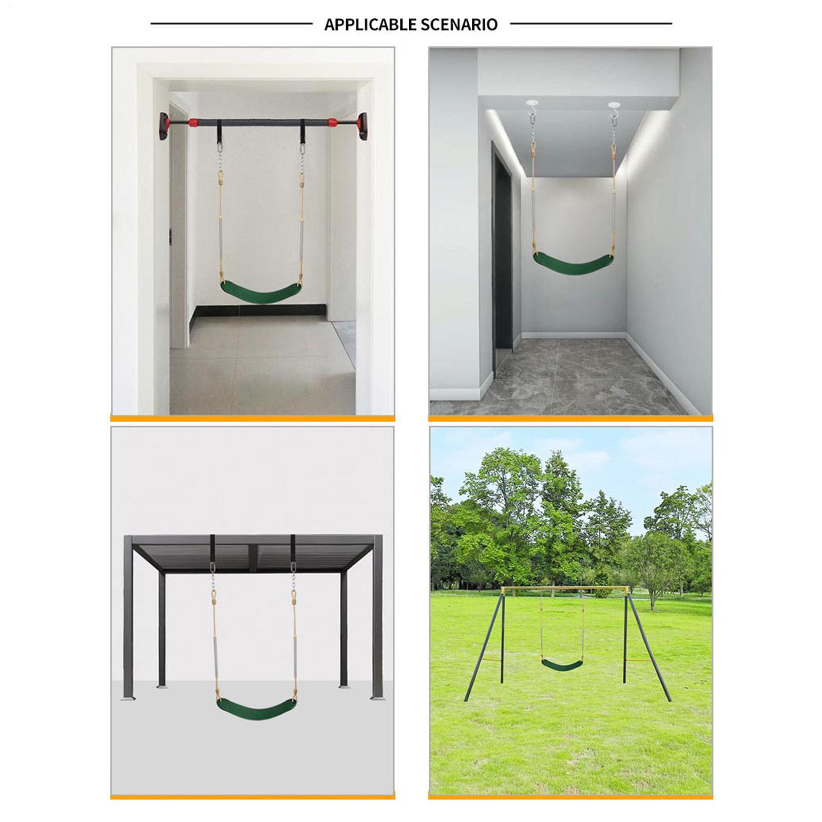 Outdoor Children'S Park - Backyard Swing Funny Soft Seat Lightweight