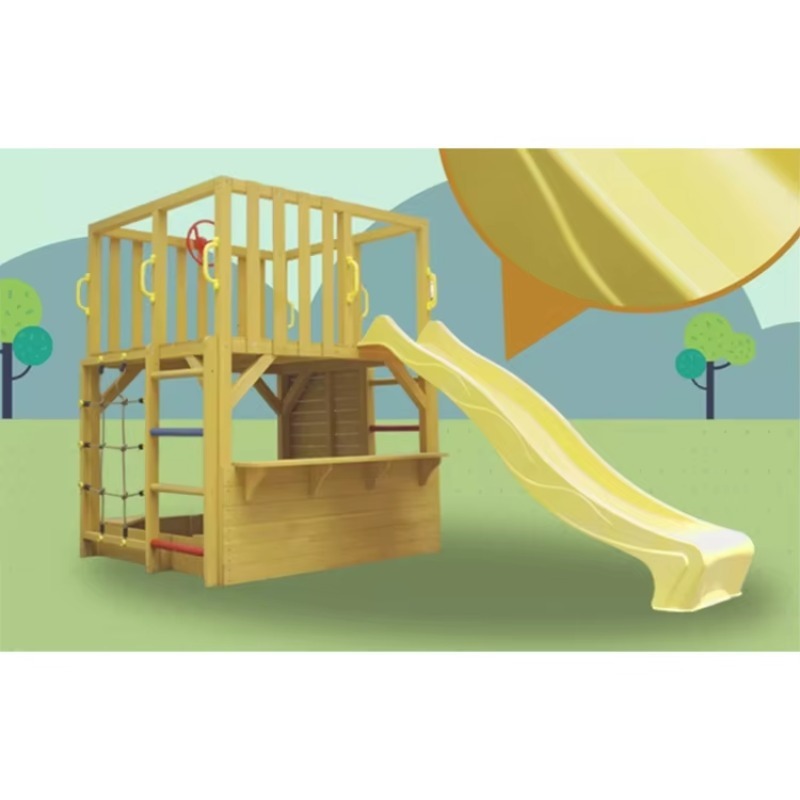 Kids Outdoor Cubby House - Kids Wooden Outdoor Cubby House and