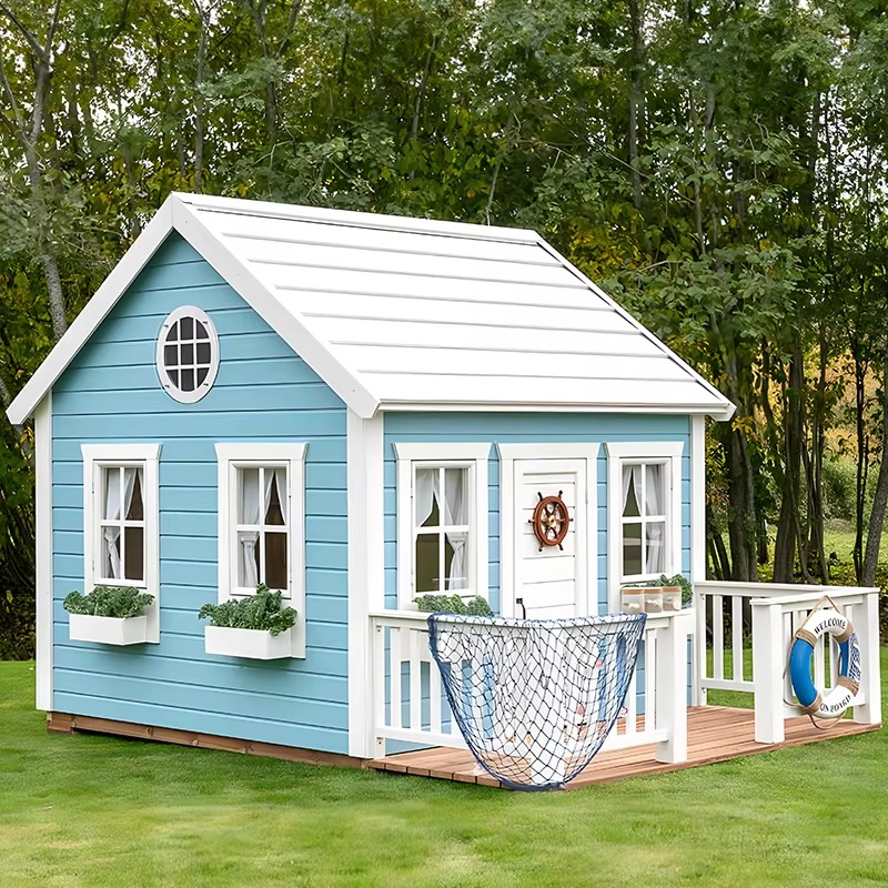 Kids Outdoor Cubby House - Outdoor Garden Cubby House Children Playground