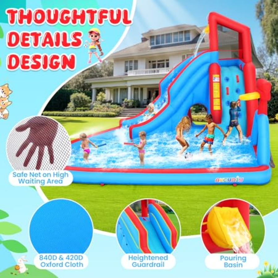 Backyard outdoor water slide i - Kids Outdoor House 评论和价格