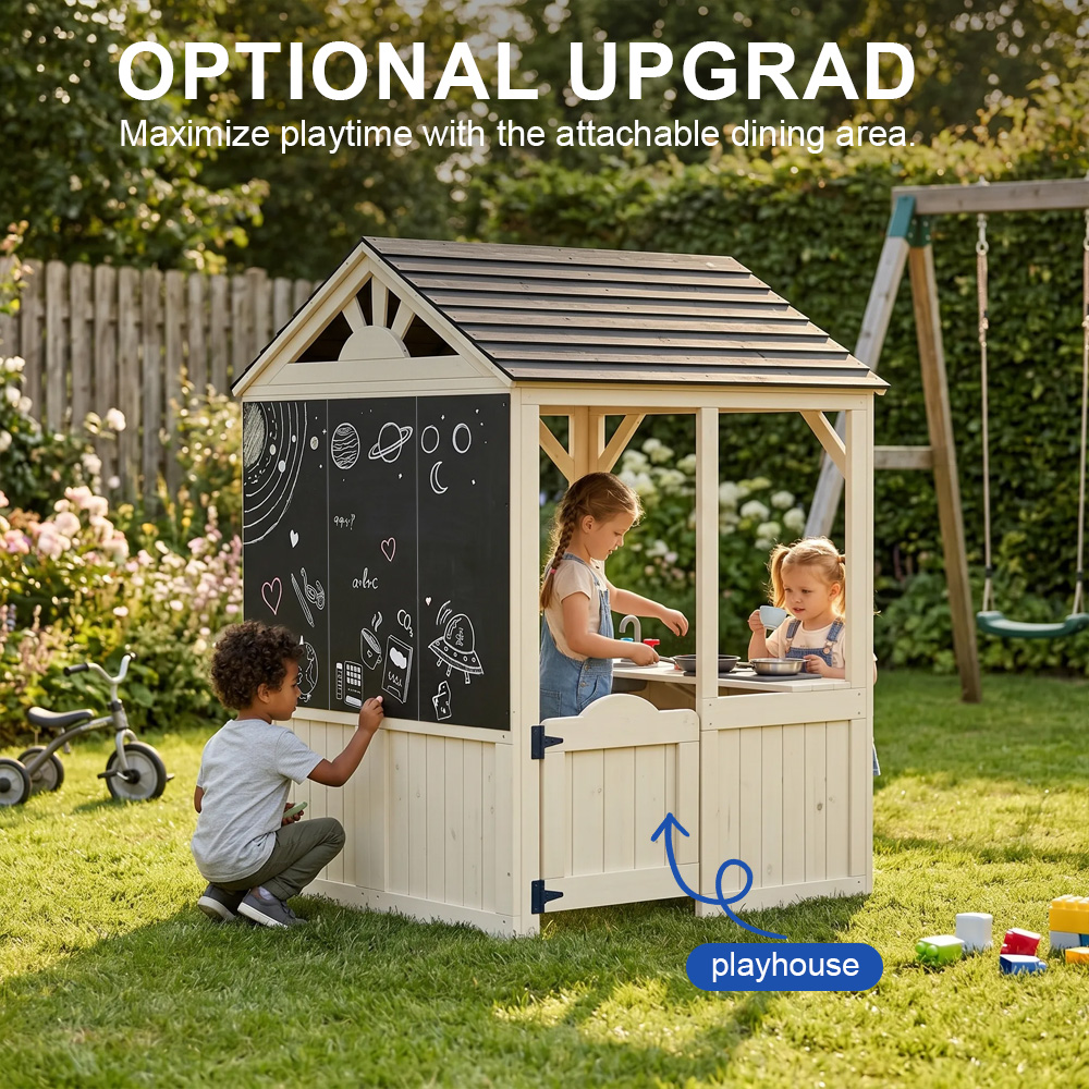 Garden Buildings Furniture Kid - Kids Outdoor Wooden Playset 评论和价格