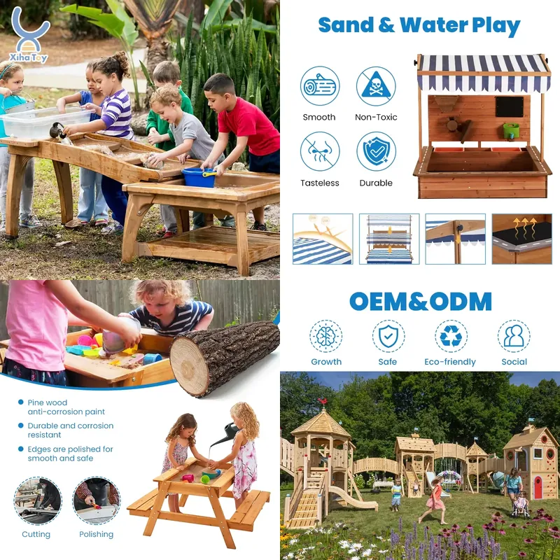 2026 Kindergarten Water Outlet - Kids Outdoor Activity Table 评论和价格