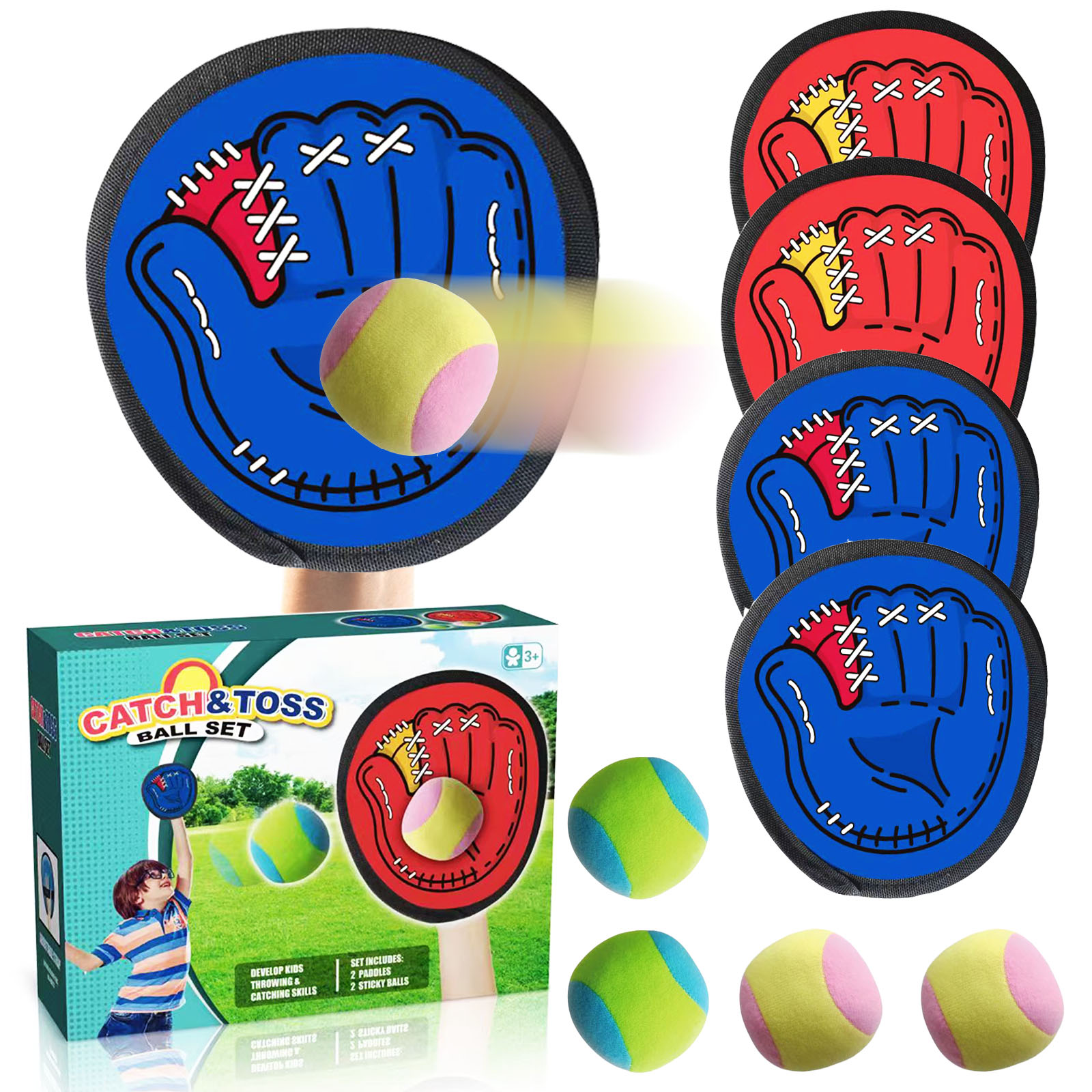 4Set Kids Sucker Sticky Ball T - Kids Outdoor Dome 评论和价格