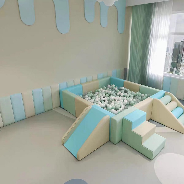 Indoor/Outdoor Soft Playground - Kids Outdoor Tunnel 评论和价格