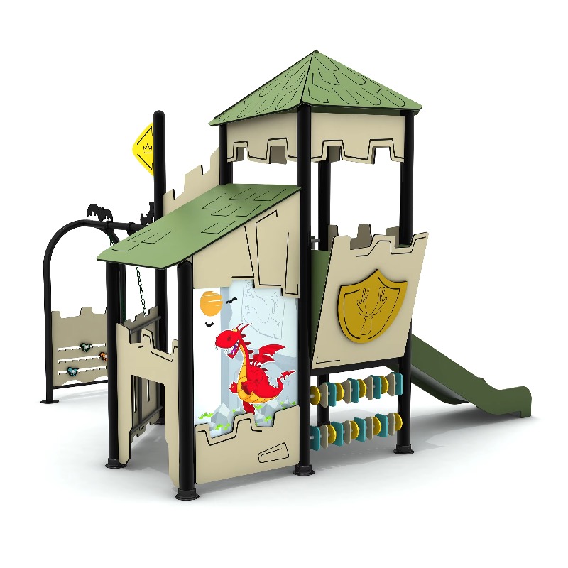 Wooden Outdoor Playground Set  - Kids Outdoor Wooden Playset 评论和价格