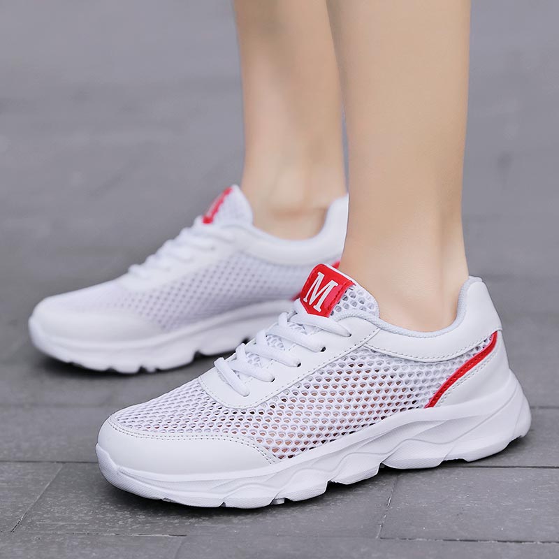 Summer Breathable Sneakers Wom - Kids Outdoor Air Quality 评论和价格