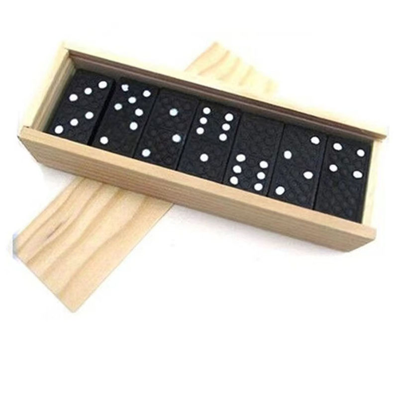 28pcs/Set Wooden Domino Board  - Kids Outdoor Activity Table 评论和价格