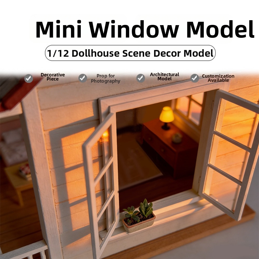 1:12 Dollhouse Miniature Model - Kids Outdoor Cubby House 评论和价格