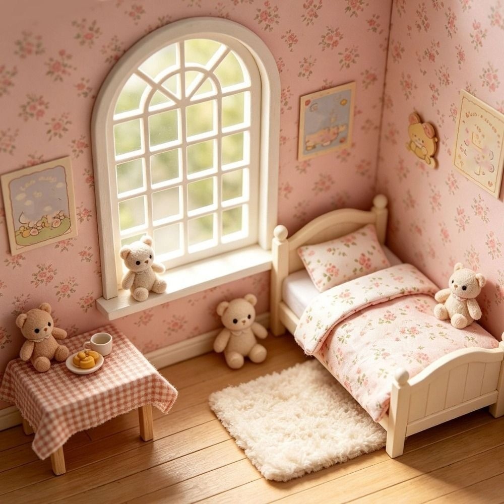 1:12 Dollhouse Miniature Model - Kids Outdoor Cubby House 评论和价格