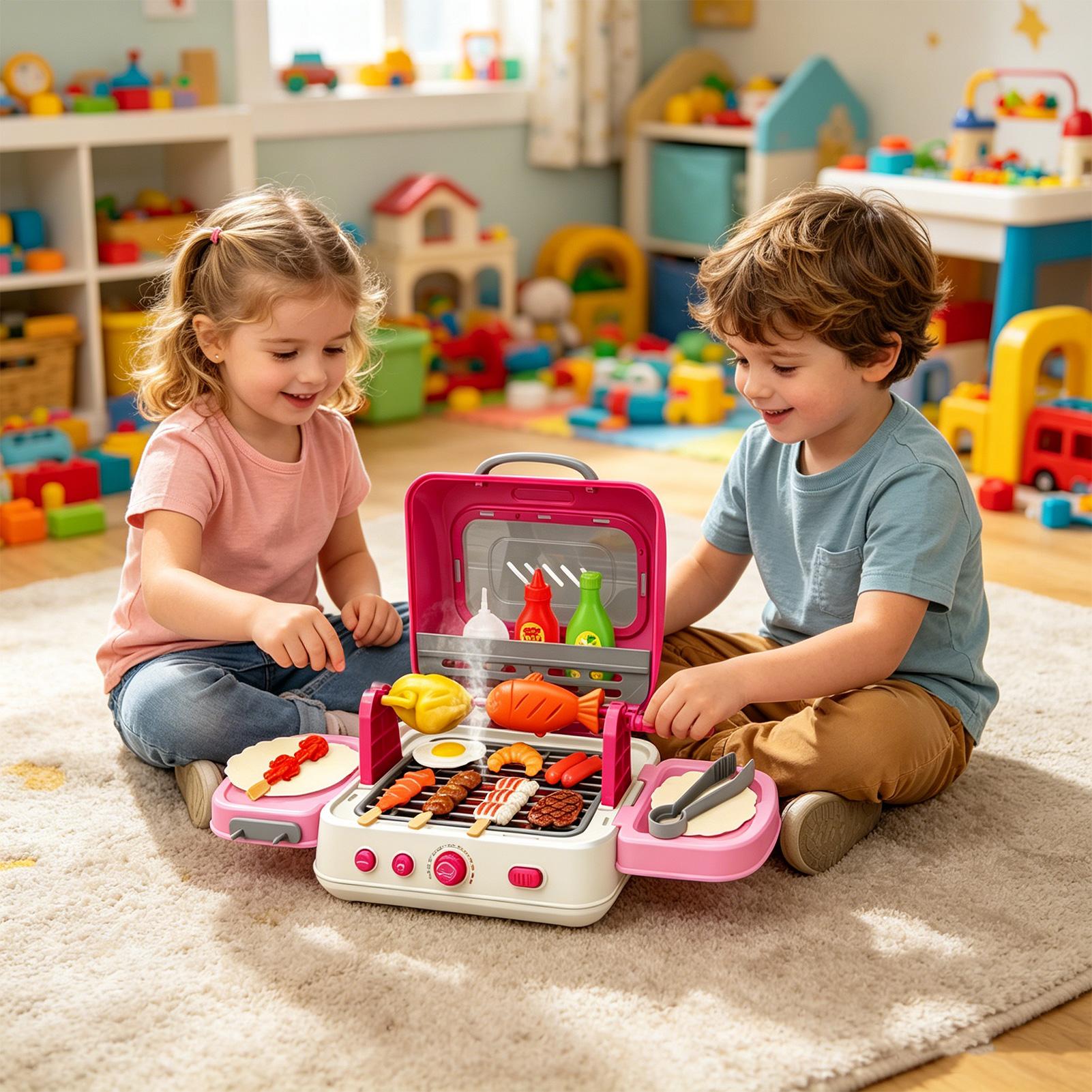 Kids Outdoor Grill Playset Int - Kids Outdoor Grill 评论和价格