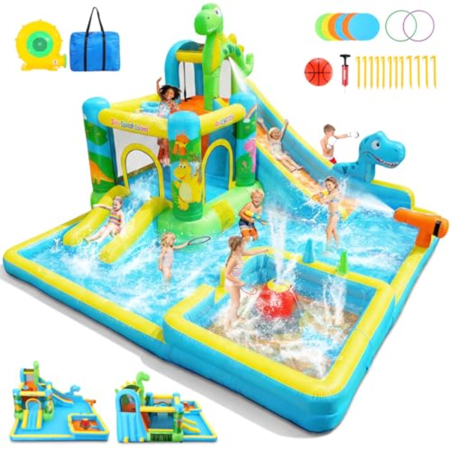 Outdoor backyard inflatable wa - Kids Outdoor House 评论和价格