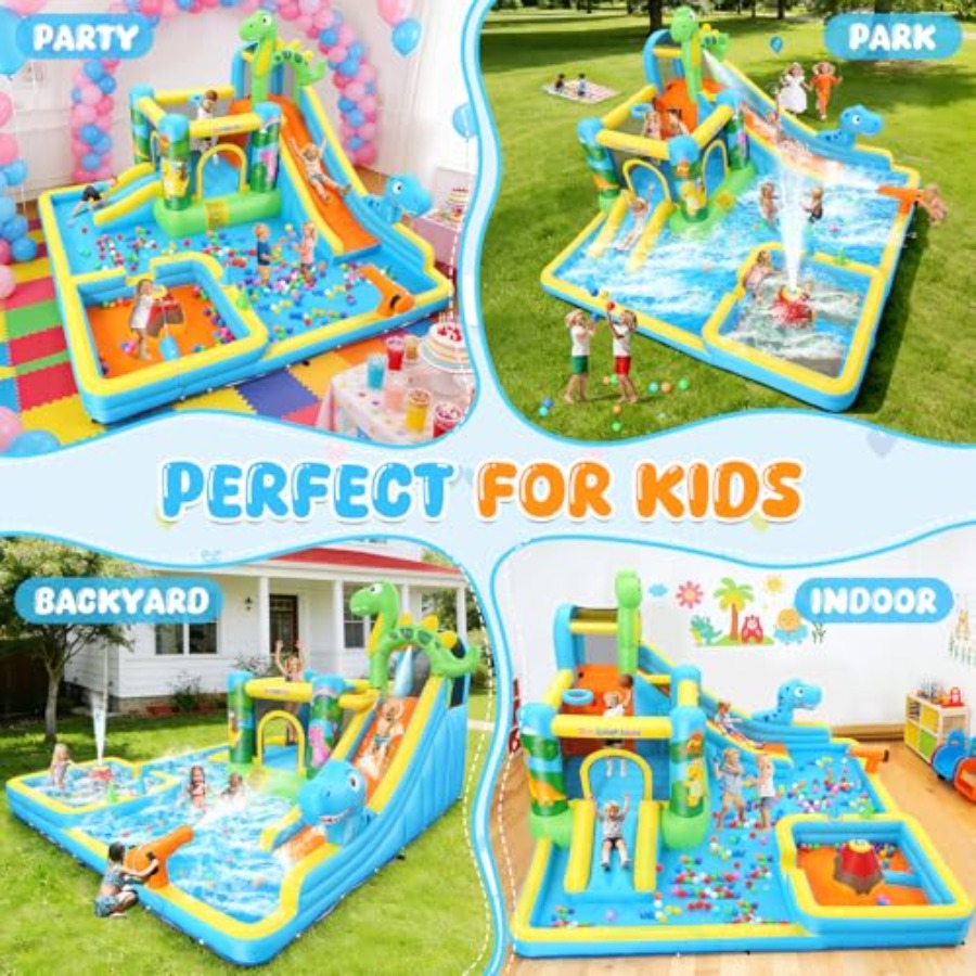Outdoor backyard inflatable wa - Kids Outdoor House 评论和价格