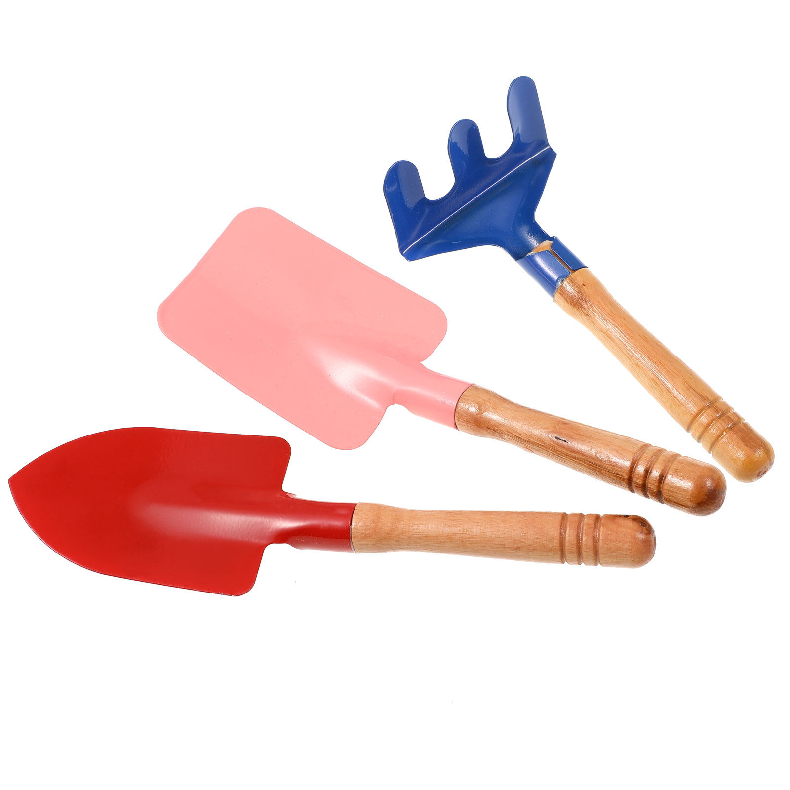 3Pcs Children Sand Beach Set M - Kids Outdoor Wooden Playset 评论和价格