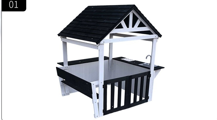 Outdoor Garden Wooden Kids Rol - Kids Outdoor Cubby House 评论和价格