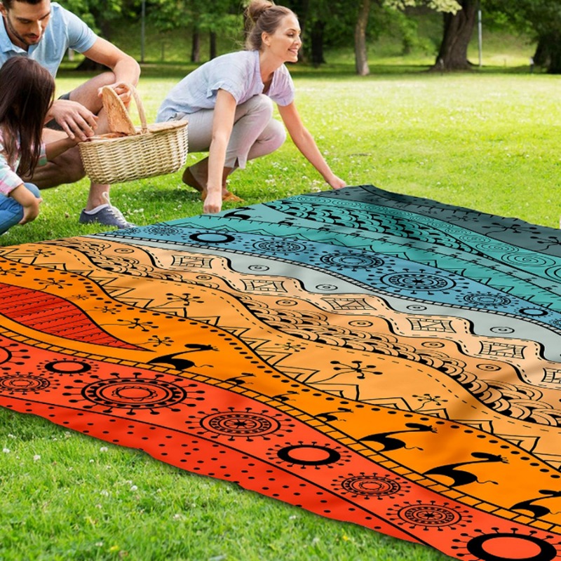 Large Beach Blanket Waterproof - Kids Outdoor Mat Waterproof 评论和价格