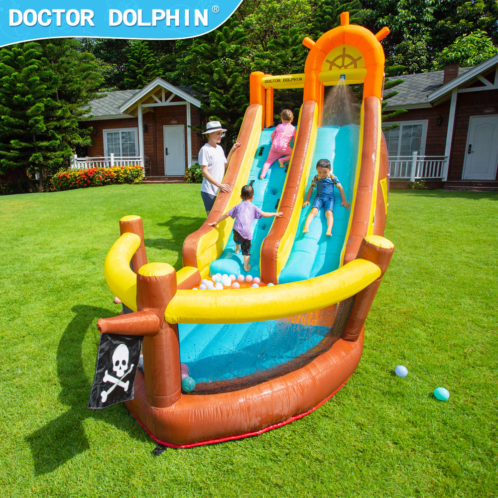 Doctor Dolphin Pirate Ship Out - Kids Outdoor House 评论和价格