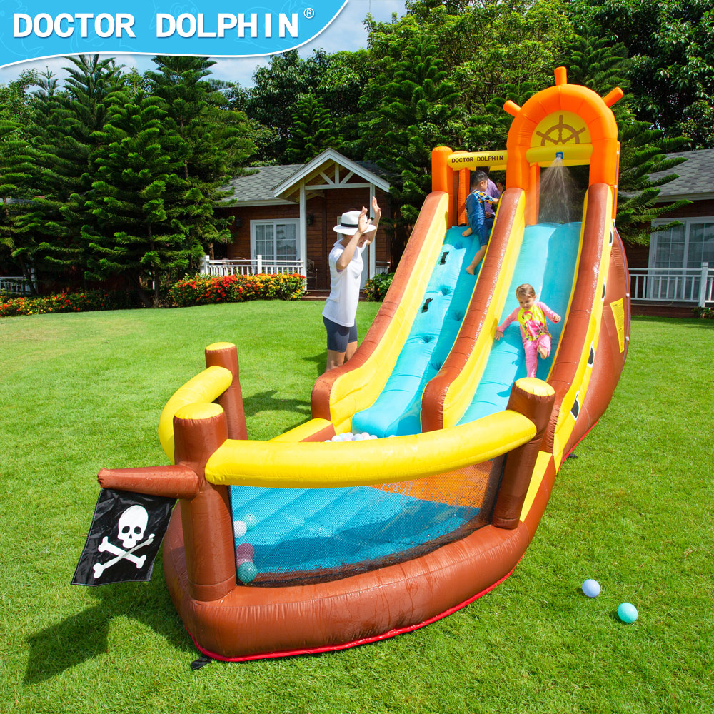Doctor Dolphin Pirate Ship Out - Kids Outdoor House 评论和价格