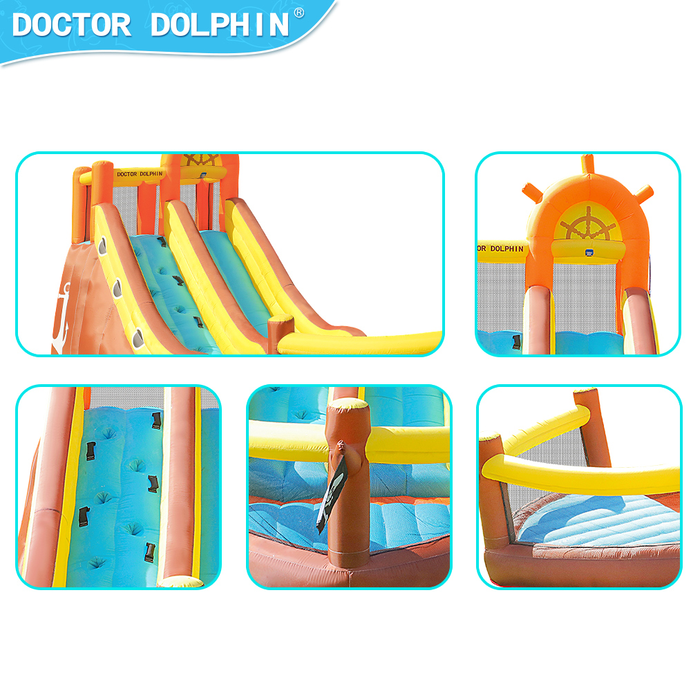 Doctor Dolphin Pirate Ship Out - Kids Outdoor House 评论和价格