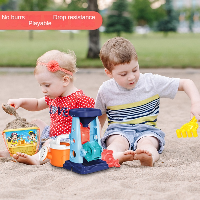 Beach Sand Play Tool Set Sand  - Kids Outdoor Clubhouse 评论和价格