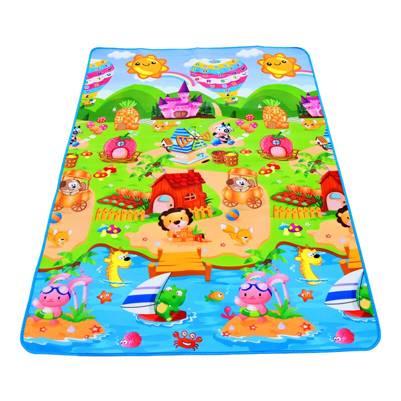 Baby Play Mat 180x120x0.3cm Ch - Kids Outdoor Mat Waterproof 评论和价格