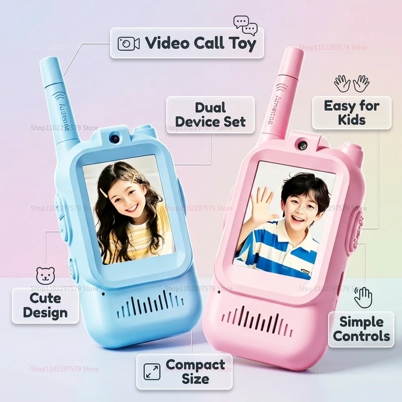NEW Kids Video Walkie Talkies  - Kids Outdoor Clubhouse 评论和价格