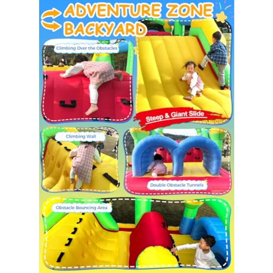 Backyard outdoor inflatable bo - Kids Outdoor House 评论和价格