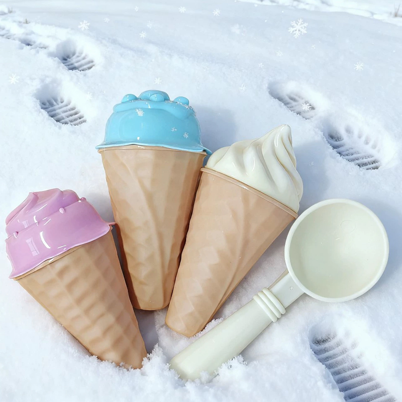 Kids Ice Cream Cone Sand Mold  - Kids Outdoor Clubhouse 评论和价格