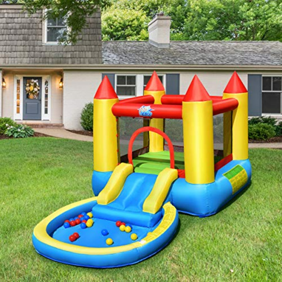 Outdoor backyard inflatable bo - Kids Outdoor House 评论和价格