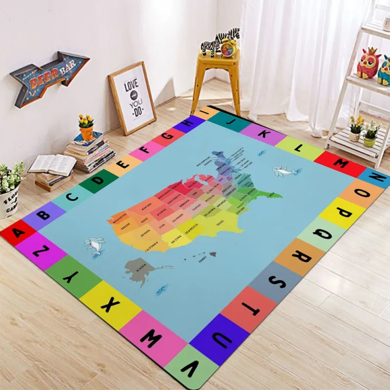 Classroom Rug for Kids Educati - Kids Outdoor Seating 评论和价格