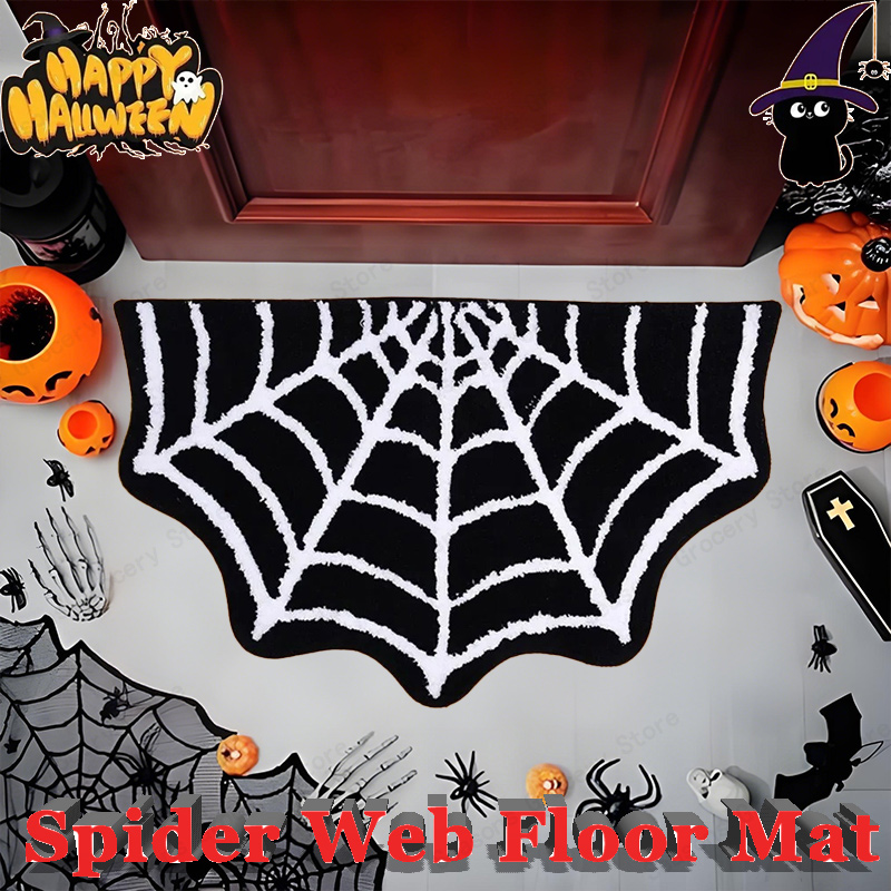Halloween Personalized Spider  - Kids Outdoor Mat Waterproof 评论和价格