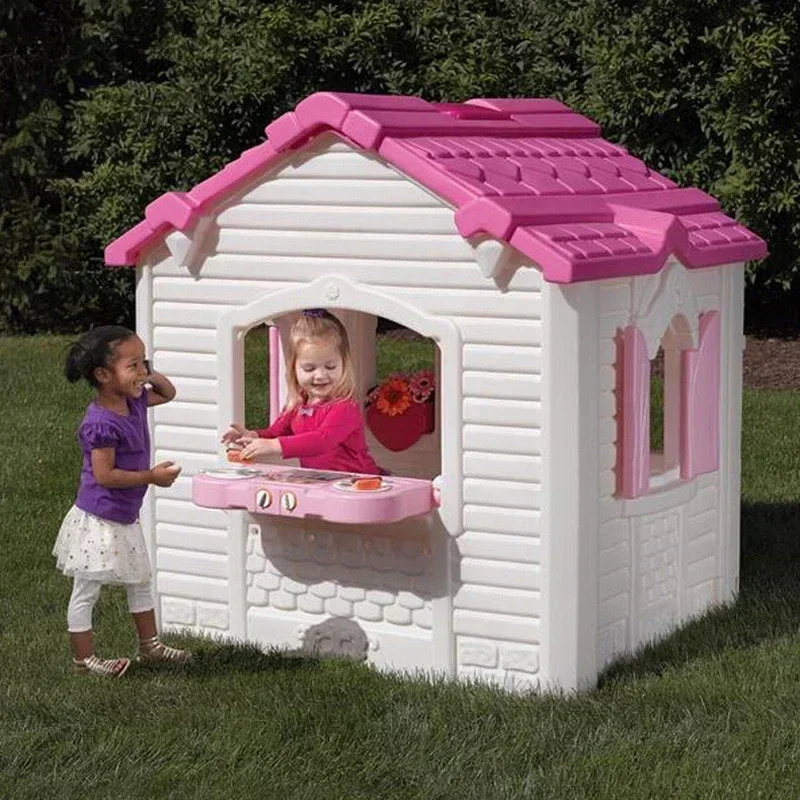 toys cottage house used mushro - Kids Outdoor Cubby House 评论和价格
