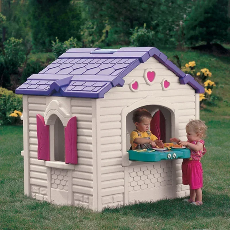 toys cottage house used mushro - Kids Outdoor Cubby House 评论和价格