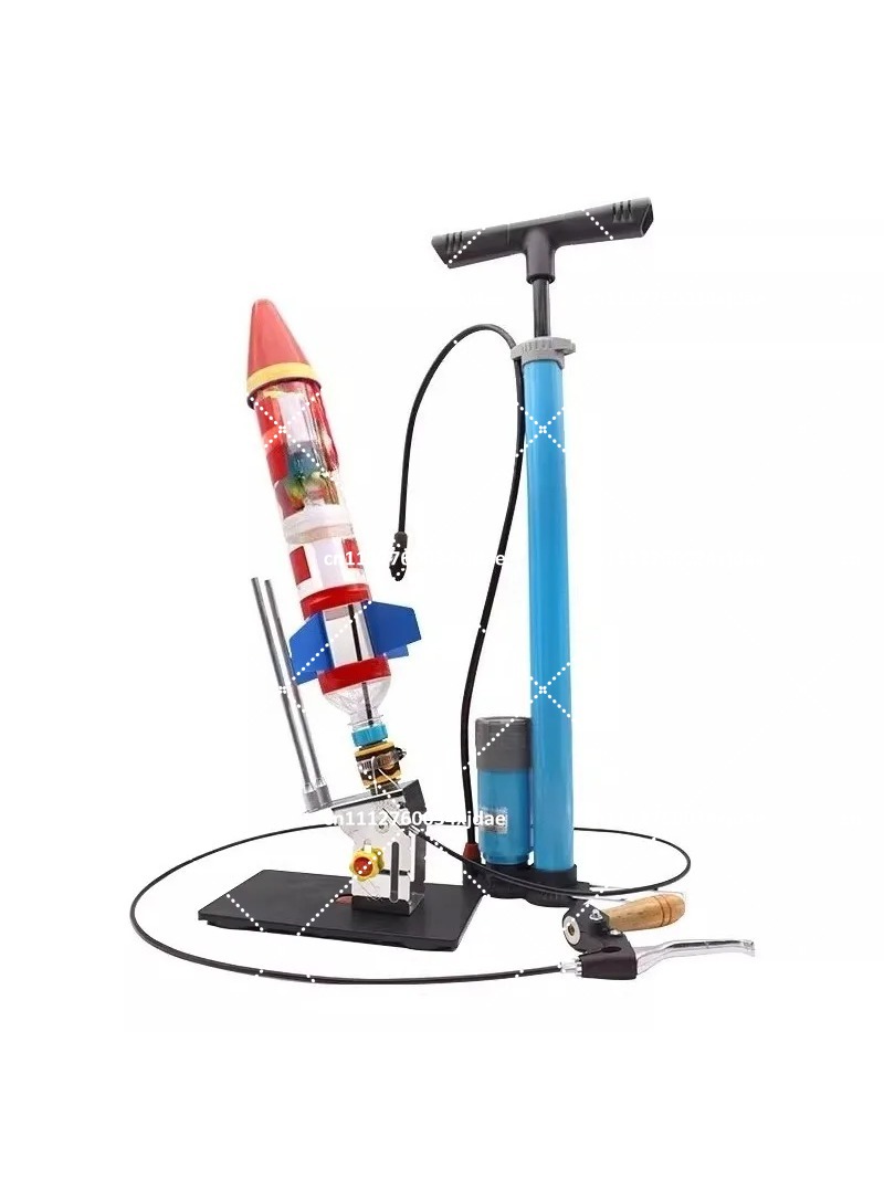 Water Rocket Launcher with Par - Kids Outdoor Wooden Playset 评论和价格