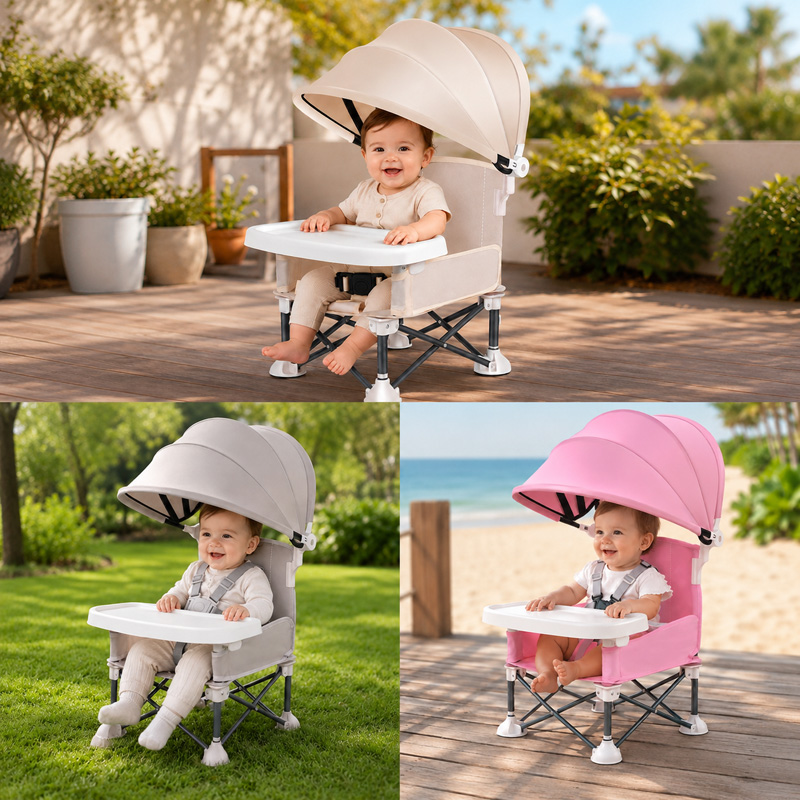 Folding Baby Eating Chair with - Kids Outdoor Seating 评论和价格