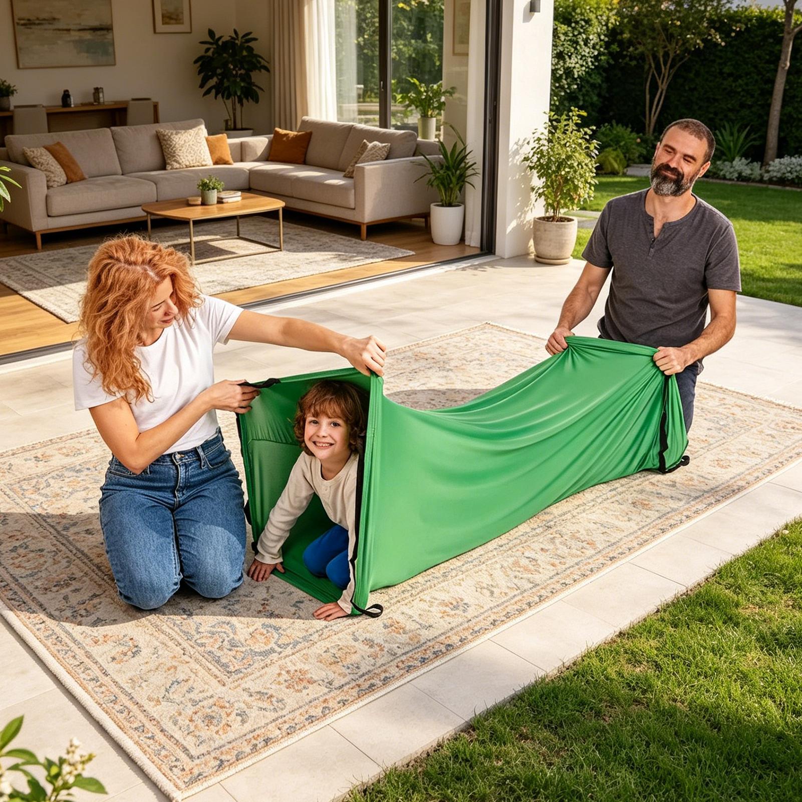 Tunnel For Kids Fabric Crawl T - Kids Outdoor Tunnel 评论和价格