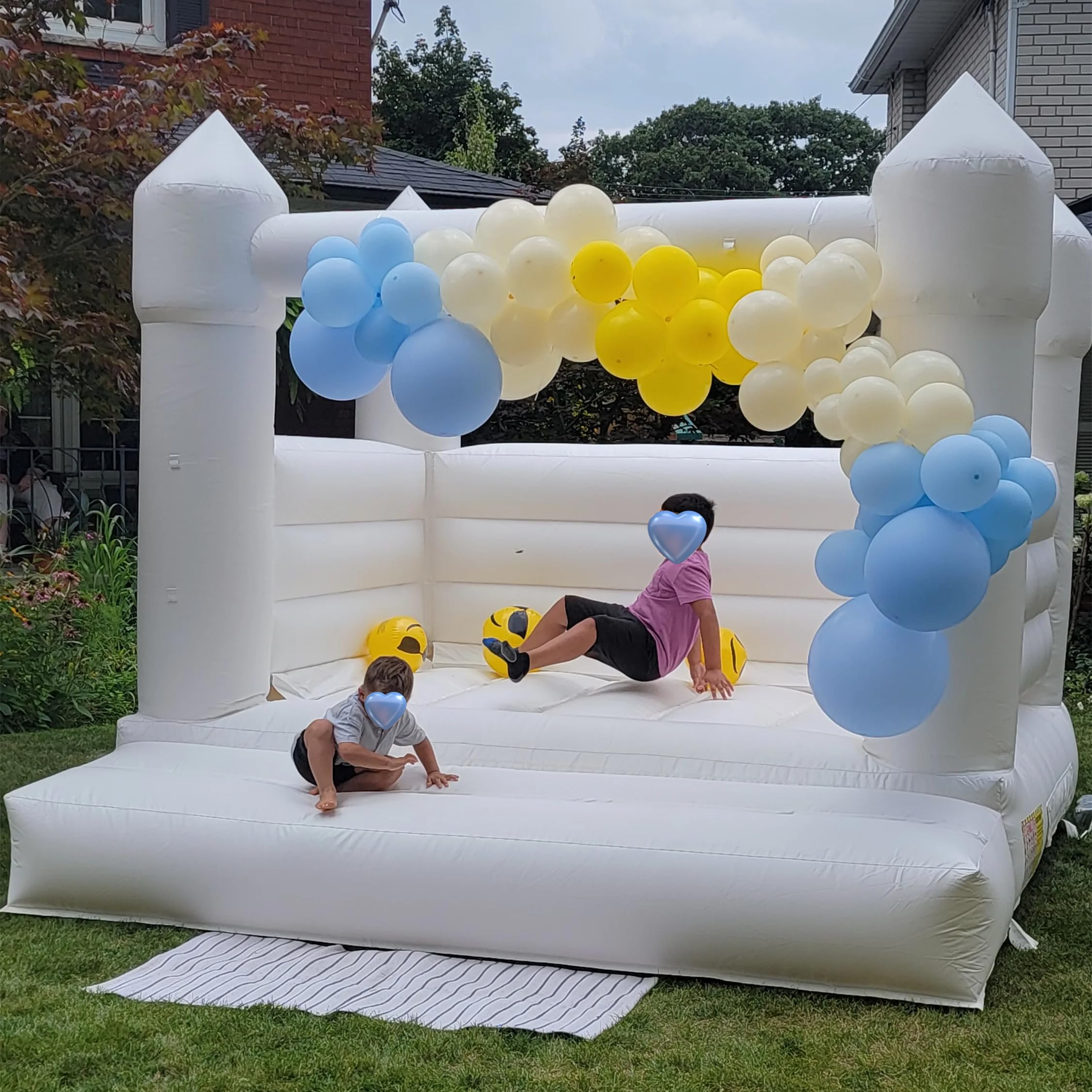 High Quality PVC White Bouncy  - Kids Outdoor Air Quality 评论和价格