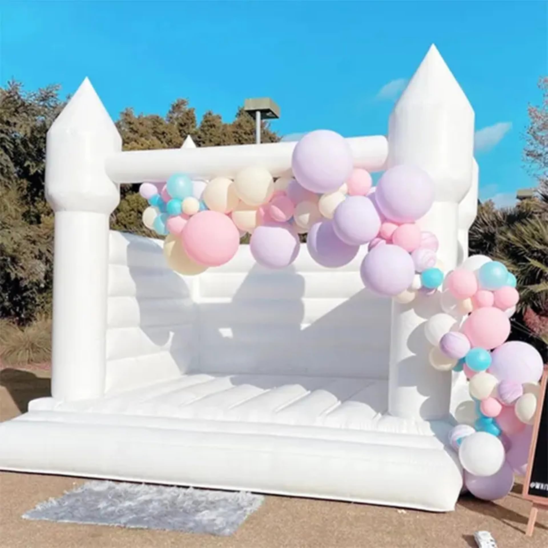 High Quality PVC White Bouncy  - Kids Outdoor Air Quality 评论和价格