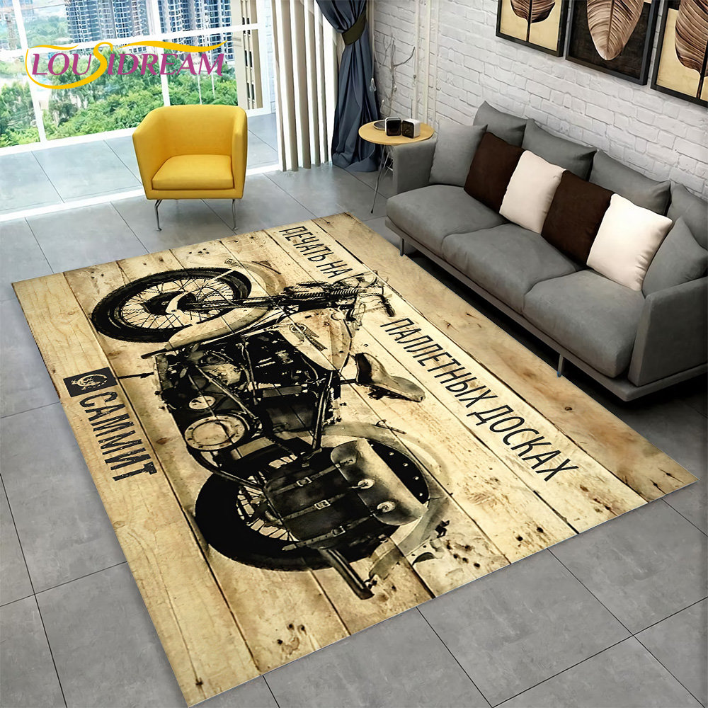 3D Retro Vintage Motorcycle Ar - Kids Outdoor Clubhouse 评论和价格