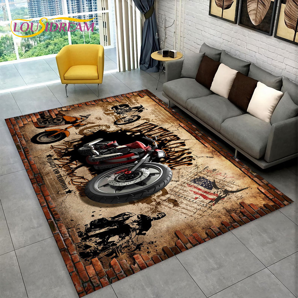 3D Retro Vintage Motorcycle Ar - Kids Outdoor Clubhouse 评论和价格