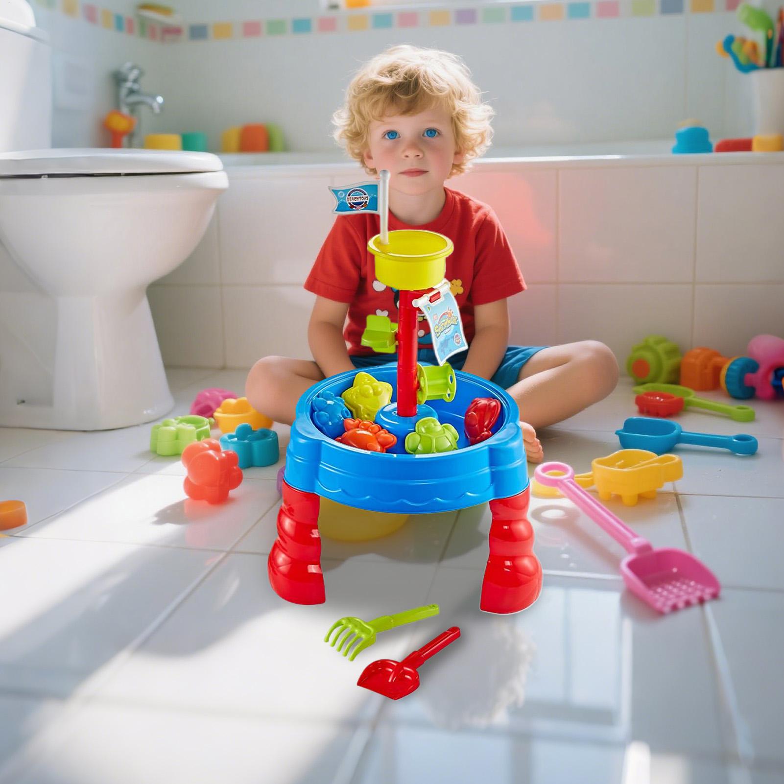 Sand and Water Table Water Pla - Kids Outdoor Activity Table 评论和价格